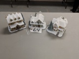 Thomas Kinkade's Village Christmas Collection Houses