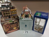 Partylite House & Enchanted Forest House & Heartland Valley Village Accessory
