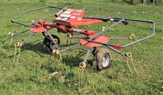 Two-Wheel 'Rhino' Hay Tedder