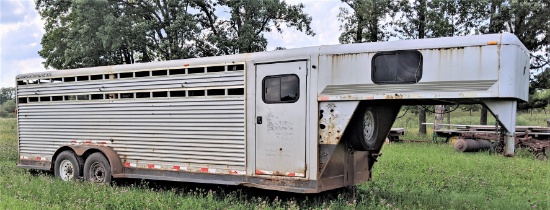 2002 Featherlite Stock Trailer