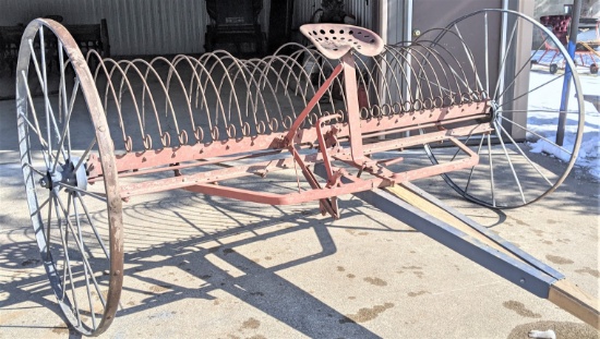 9' McCormick Deering Dump Rake