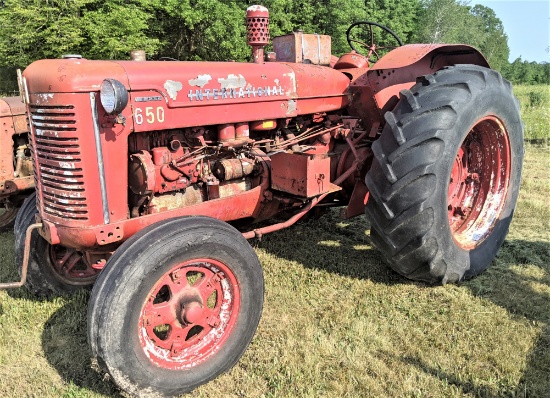 1957 International ‘650’ Diesel Tractor