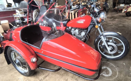 1978 Yamaha Special 750 Motorcycle w/Side Car Product #04817984664 (19,800
