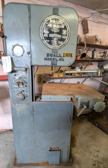 Industrial DoAll Model MN IIII - Model DBW-1 - S#8463825 0 (Band Filing - B