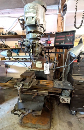 Industrial Bridgeport 100 Series CNC Mill w/36” Table w/Vice