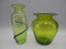 GROUP OF 2 BLENKO VASES 9 1/2