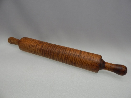 18" CURLY MAPLE ROLLING PIN