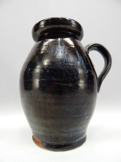 9" REDWARE HANDLED JAR