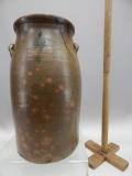 4 GALLON STONEWARE CHURN 16