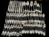 REED & BARTON 91 PC STERLING FLATWARE SET