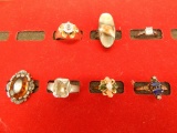 GROUP OF LADIES' & MENS' RINGS