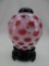 CRANBERRY COINDOT GINGER JAR HP 3 PC