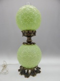 LIME SPANISH LACE GWTW LAMP 20
