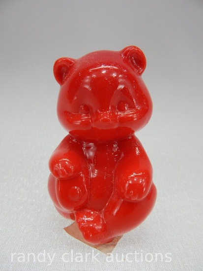 3 1/2" RED BLOWN BEAR FETTY FGSE