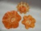 3 PCS DUGAN MARIGOLD CARNIVAL - PONY, SKI STAR, ROSE 8 1/2