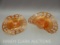 2 OPEN EDGE BASKET WEAVE CARNIVAL MARIGOLD