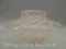 SPECIAL ROSE BOWL FRENCH OPAL SPIRAL OPTIC CA. 1939