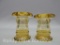 AMBER MINI VASE WHIMSY FOR NFGS PAIR