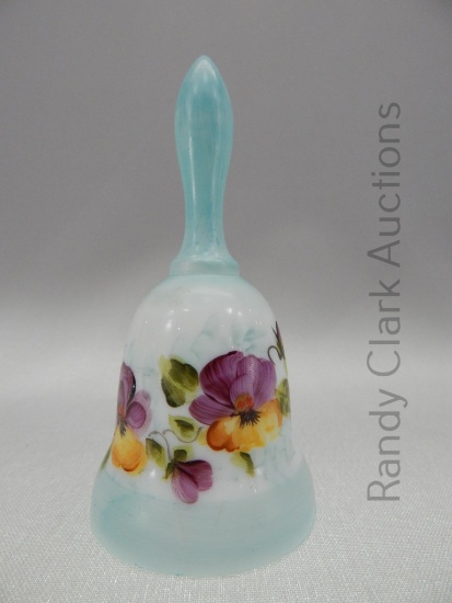 Sold at Auction: FENTON 4 BURMESE HP BELL LOUISE PIPER