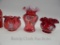 3 PCS FENTON HP CRANBERRY