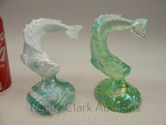 FENTON JUMPING FISH X2