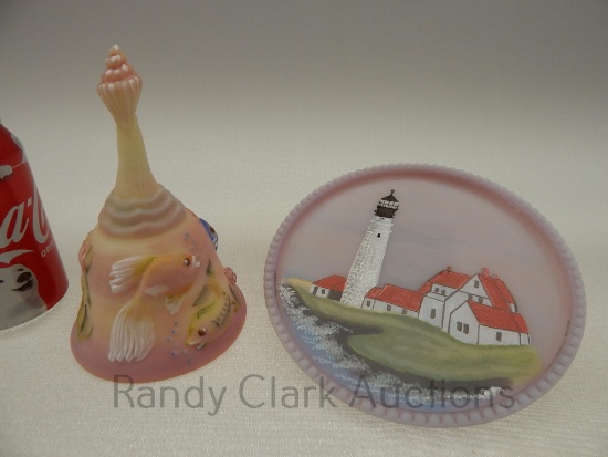 FENTON HP TRAY AND BELL X2