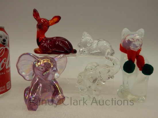 FENTON UNDEC ANIMALS X5