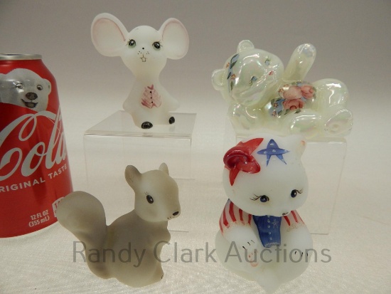 FENTON HP ANIMALS X4