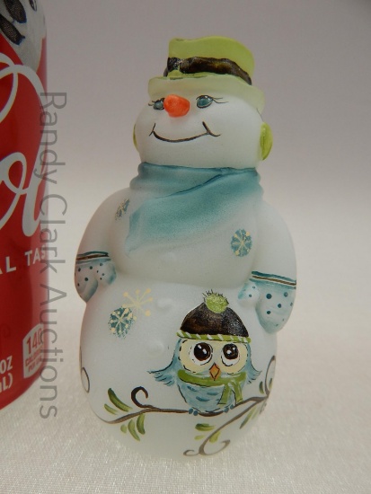 FENTON SNOWMAN HP MICHELLE KIBBE #1/8