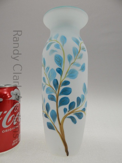 9.5" OVERLAY VASE SUE JACKSON