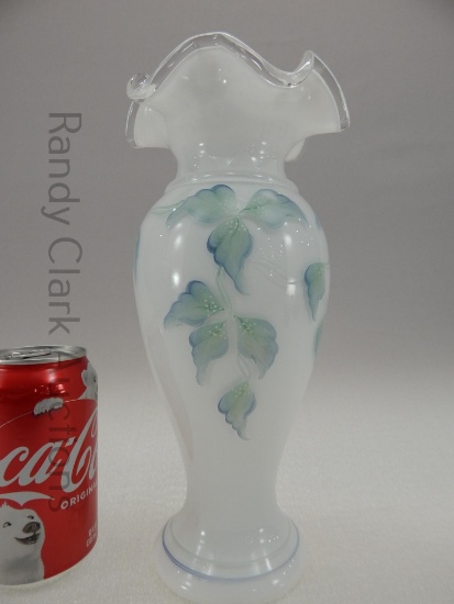 SILVER CREST 10.5" VASE HP B.WILLIAMS