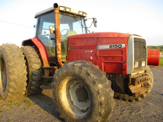 MF 8150 4X4 DUALS 6489 HRS DYNA SHIFT 3 REMOTES