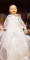 Christening gown doll