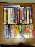 Disney and children's VHS tapes