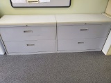 2 Lateral file cabinets