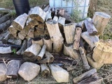 Large wood pile