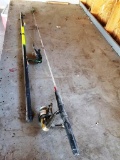 Two fishing poles