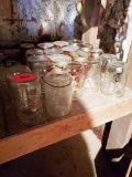 Pint canning jars