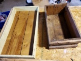 Wood boxes