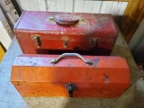 Two tool boxes and tools