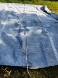 Solar pool cover
