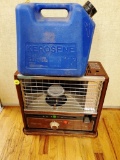 Kerosene Heater And Can