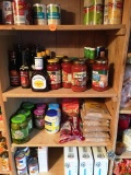 Contents of 4 Pantry Shelves