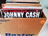 LP Album Collection Johnny Cash and More
