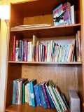 Books and Magazines on shelf