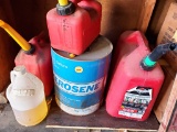 Gas and Kerosene cans