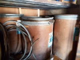 Fiber Barrels in various sizes with Lids and Rings