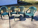 Patio Chairs and side Table