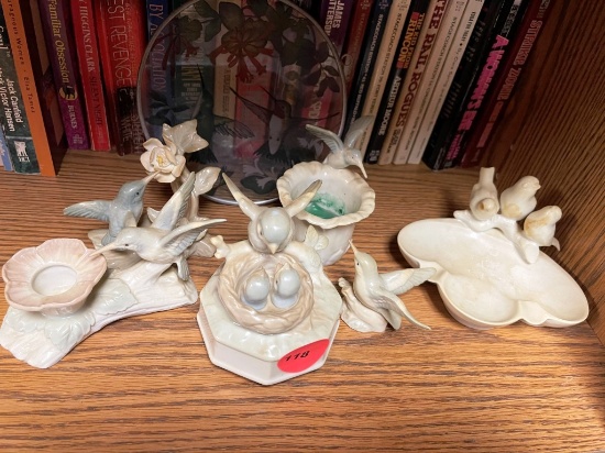 Collection of Hummingbird figurines