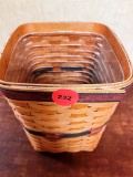 Longaberger waste basket